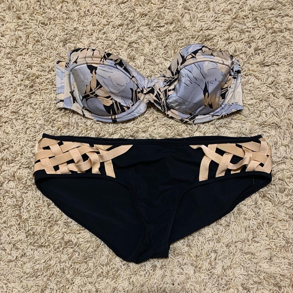 Zimmermann Strapless Bikini